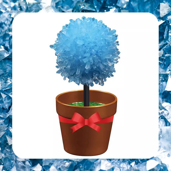 HODOWLA KRYSZTAŁÓW KRYSZTAŁY Eksperyment Edukacyjny 6 Drzewek Zestaw XXL