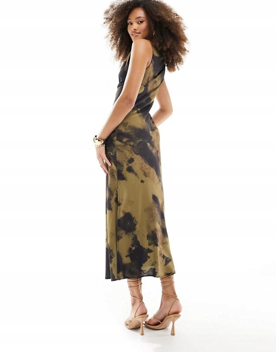 MIDI DRAPOWANA SUKIENKA WZÓR ZUN NH2__S