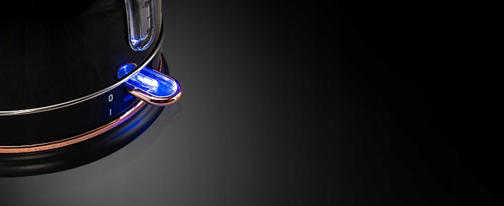 CZAJNIK ELEKTRYCZNY BEZPRZEWODOWY LED MODNY 1,8L 1500W INOX Z TERMOMETREM