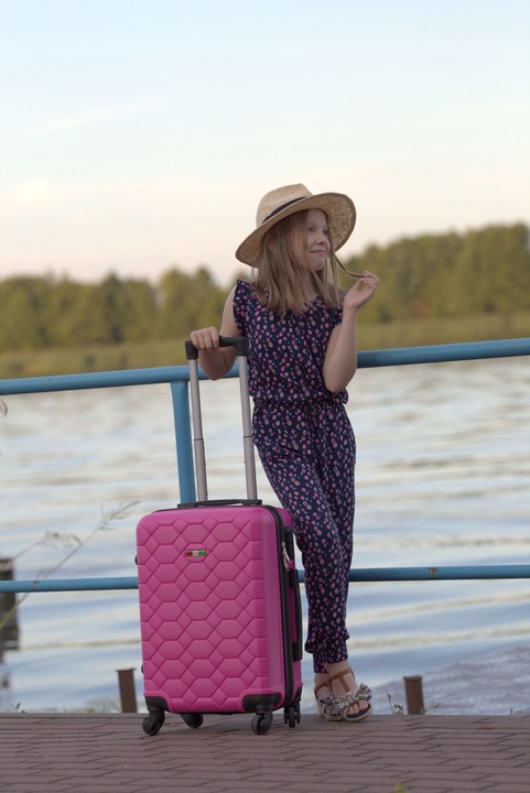 KOMPLET ZESTAW WALIZEK PODRÓŻNYCH BAGIA 3szt. AMSTERDAM