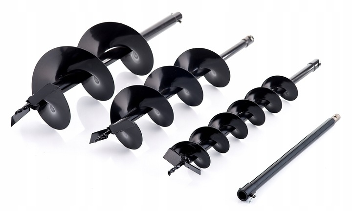 WIERTNICA GLEBOWA ŚWIDER SPALINOWY 2-OSOBOWY + 3 WIERTŁA 10/15/20CM + OLEJ