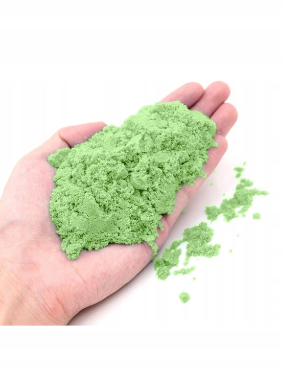 PIASEK KINETYCZNY 2KG BASEN + FOREMKI DUŻY ZESTAW