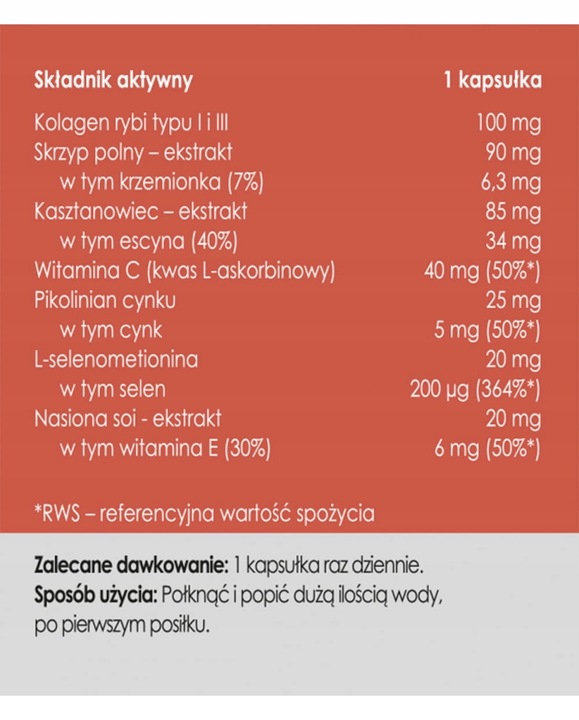 Sprawne żyły - Panaseus - 50 kaps