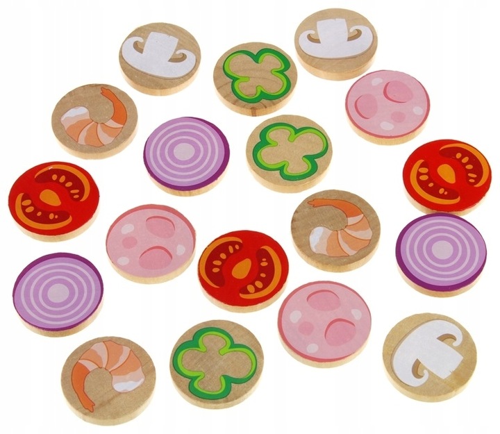 PIZZA DREWNIANA DO KROJENIA NA RZEP AKCESORIA