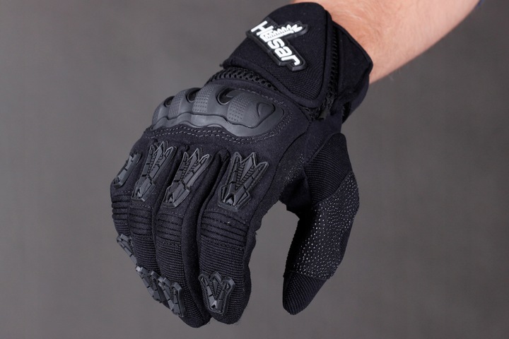 MOCNE TEKSTYLNE RĘKAWICE MOTOCYKLOWE HUSAR MX1 L