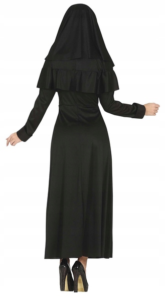 STRÓJ GOTYCKA ZAKONNICA ZAKONNICY HALLOWEEN m