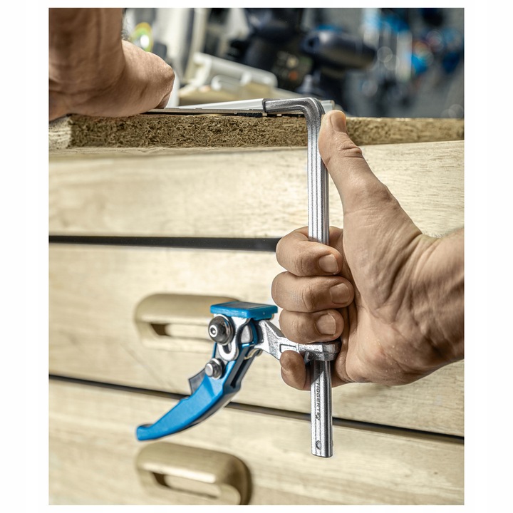 ŚCISK DŹWIGNIOWY 160mm DO SZYNY MILWAUKEE MAKITA FESTOOL HOGERT HT3B941