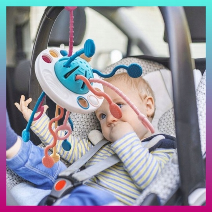 ZABAWKA SENSORYCZNA MONTESSORI GRYZAK DLA NIEMOWLĄT