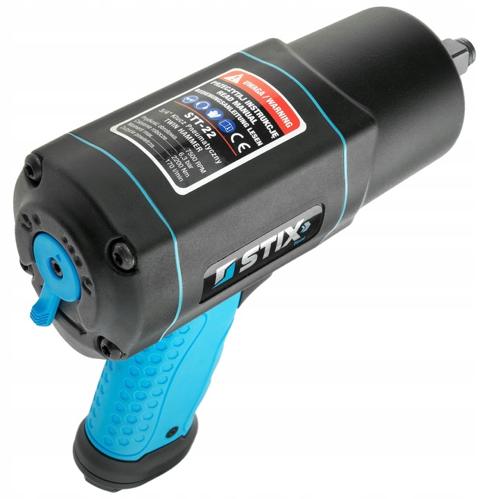 KLUCZ PNEUMATYCZNY UDAROWY KOMPOZYTOWY DO KÓŁ KOMPRESORA 1900NM STT-19 STIX