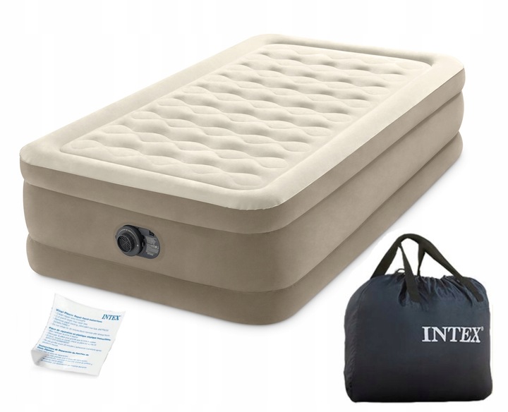 INTEX 64426 ND DMUCHANY MATERAC POMPKA 99x191x46cm