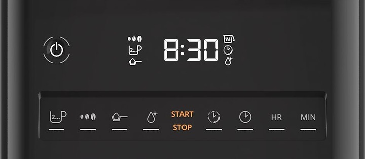 Ekspres przelewowy z wbudowanym stalowym młynkiem KRUPS Grind&BrewXL KM8428