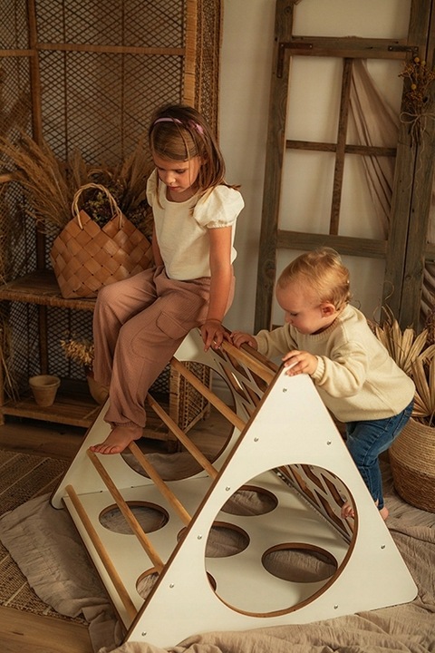 Trójkąt wspinaczkowy dla dzieci drewniany GUGI Certyfikowany