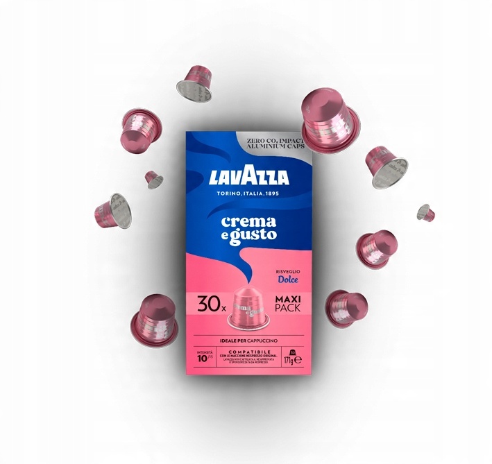 Kapsułki z kawą do ekspresów Nespresso marki Lavazza Espresso Mix Top x100