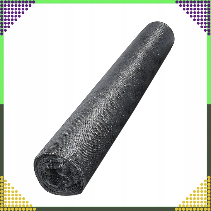 SIATKA CIENIUJĄCA 1,5x25m MASKUJĄCA 95% OSŁONA MATA NA OGRODZENIE PŁOT + UV