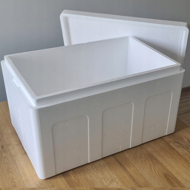 STYROBOX 51L pojemnik izotermiczny LODÓWKA TERMO OPAKOWANIE TERMOIZOLACYJNE