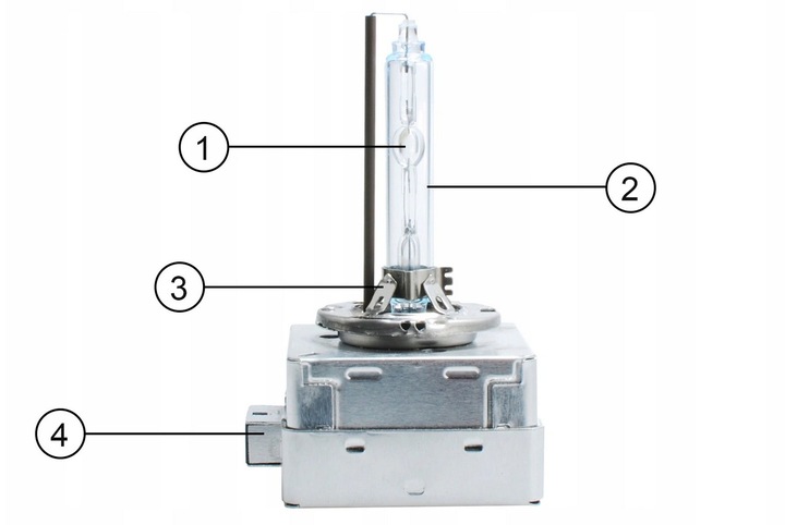 Palnik Żarnik Xenon M-Tech D1S PREMIUM +30% 6000K