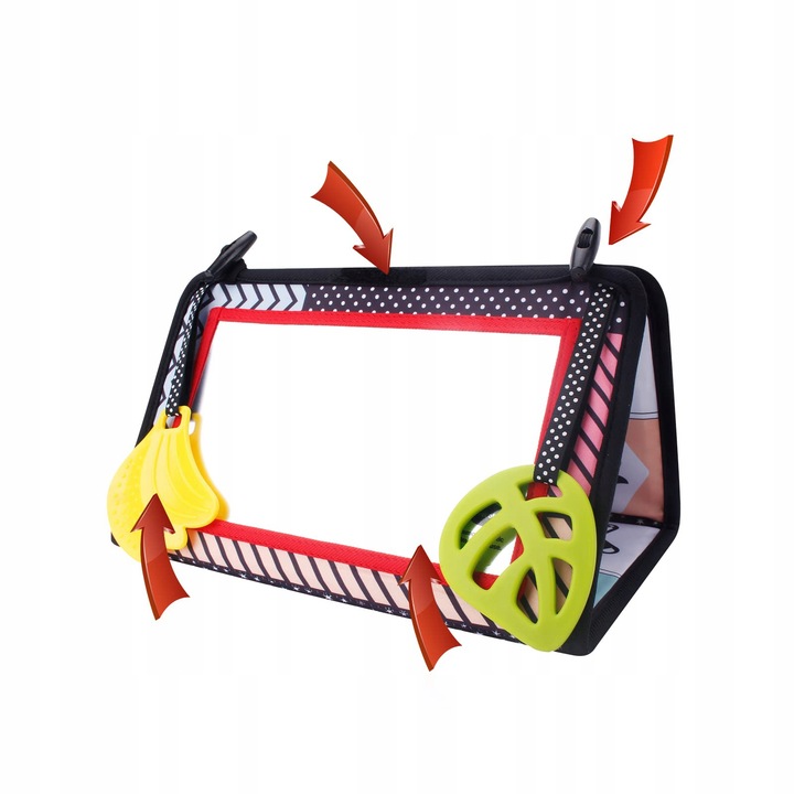 ZABAWKA SENSORYCZNA SKŁADANA Z LUSTERKIEM DLA DZIECI Wersja cyfrowa