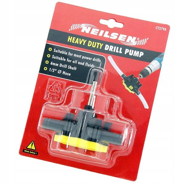 POMPKA POMPA DO CIECZY WODY ROPY OLEJU NA WKRĘTARKĘ WIERTARKĘ NEILSEN