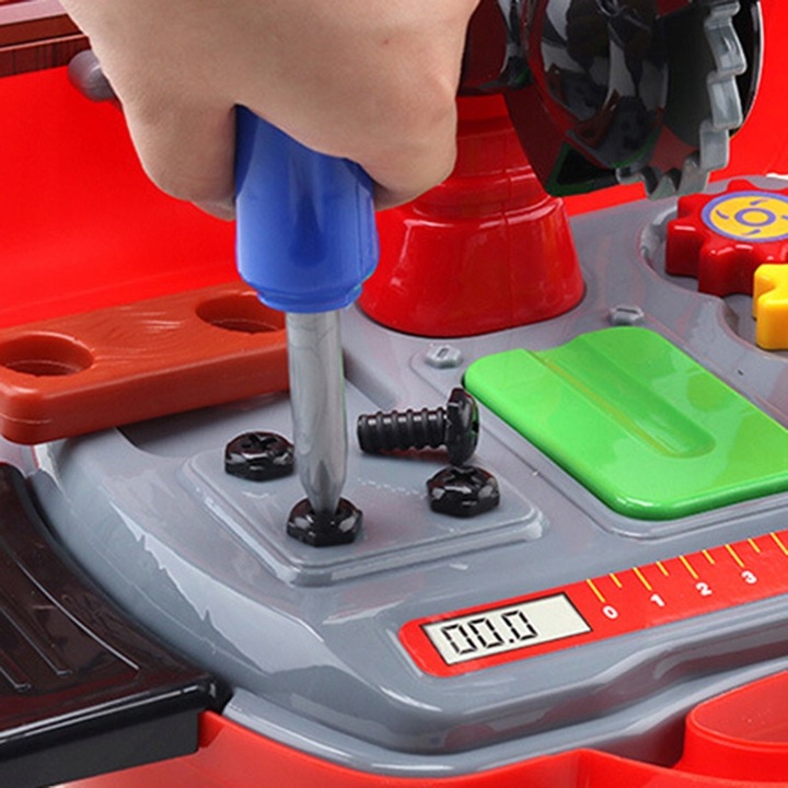 NARZĘDZIA zestaw narzędzi w walizce WARSZTAT narzędzia dla dzieci SUPERCENA