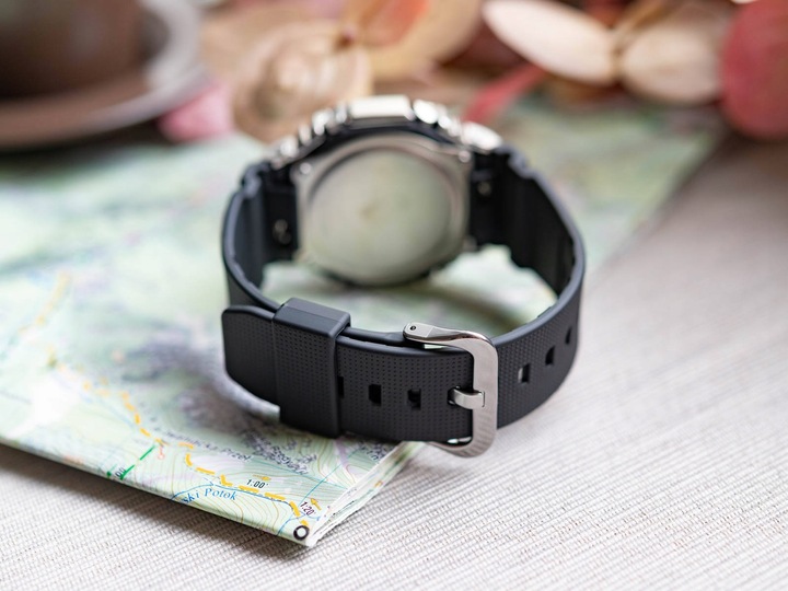 MĘSKI ZEGAREK CASIO GBM-2100-1AER G-SHOCK CZARNY NA PASKU SOLAR BLUETOOTH