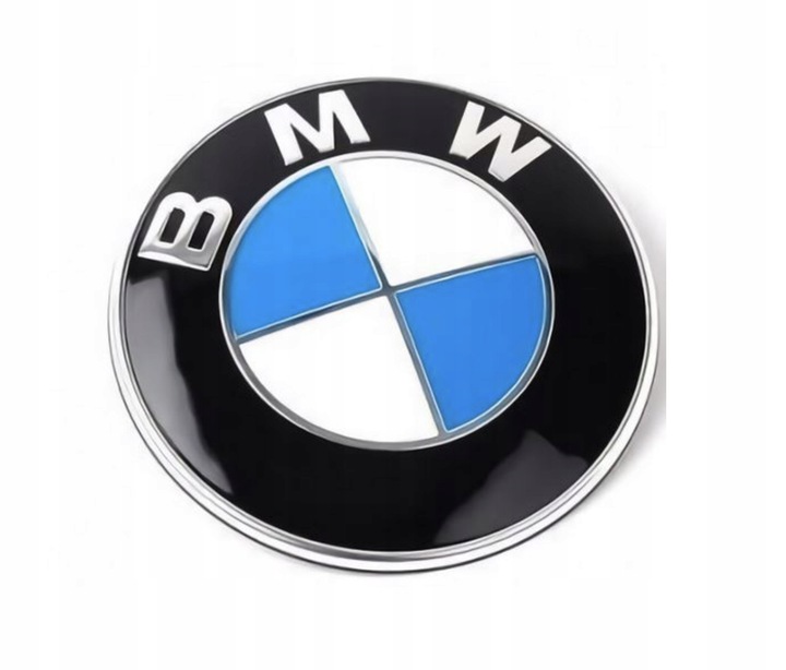 BMW ZNACZEK LOGO ZAMIENNIK PRZÓD TYŁ KOMPLET 82mm74mm E46 E60 E90 F10 F30X5