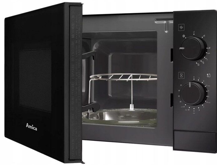KUCHENKA MIKROFALOWA AMICA AMMF20M1B | MIKROFALÓWKA | 20L | CZARNA