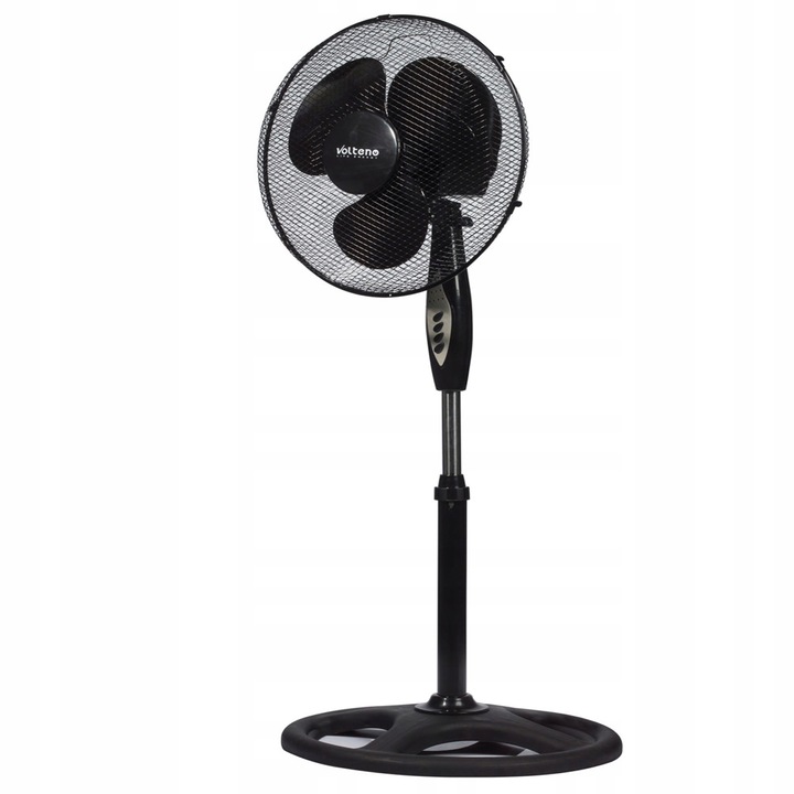 WENTYLATOR PODŁOGOWY STABILNA PODSTAWA ENERGOOSZCZĘDNY ŁOPATKOWY PILOT