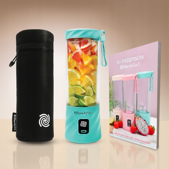 Oryginalny Blender BlendyGo 3 - Bezprzewodowy USB | Blender Nowej Generacji