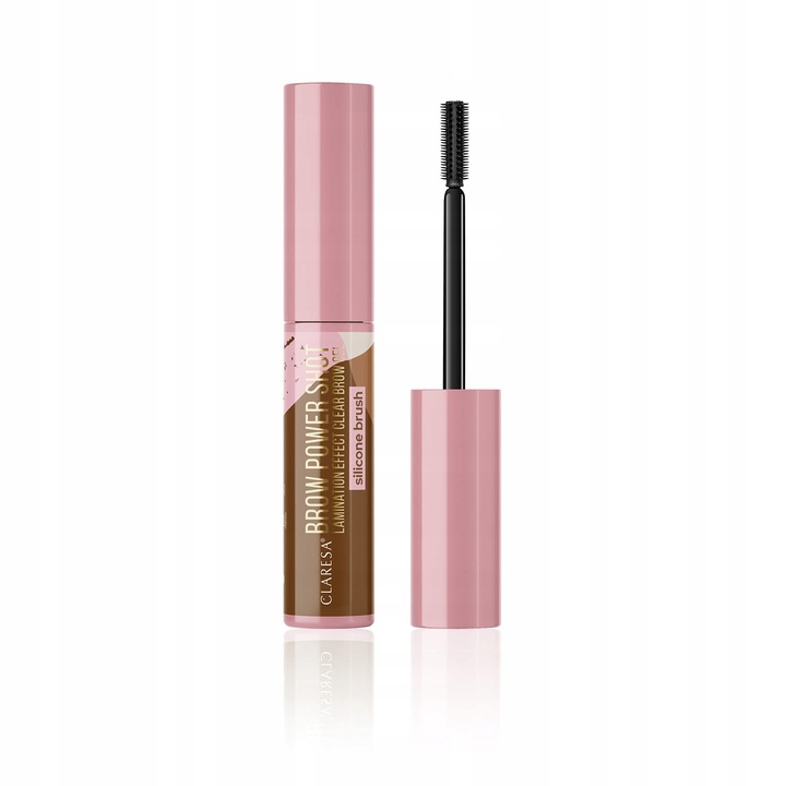 CLARESA BROW POWER SHOT transparentny żel do stylizacji brwi Clear Brow Gel