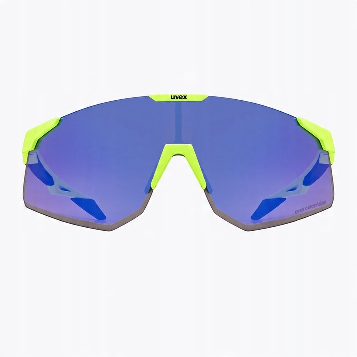 Okulary przeciwsłoneczne UVEX Pace Perform S CV yellow matt/mirror blue OS
