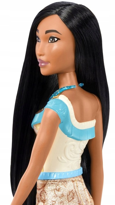 Lalka Disney Princess Księżniczka Pocahontas 28 cm w błyszczącej Sukience