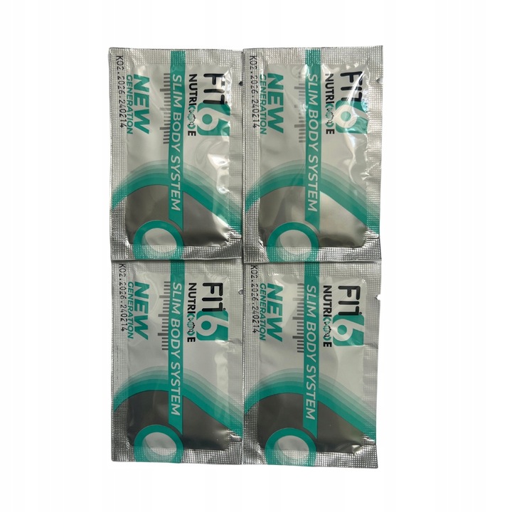 Nutricode Slim Body System FIT6 Krok 2 FM World Broszura Kod do aplikacji