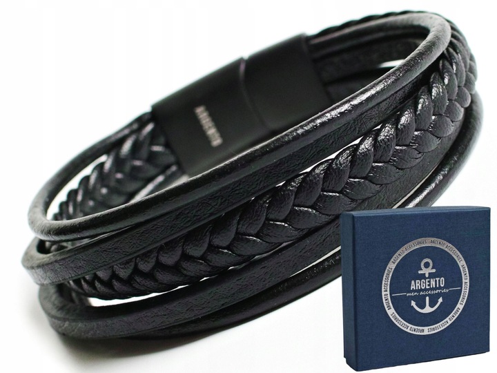 BRANSOLETKA MĘSKA BRANSOLETKI BRANSOLETA ARGENTO