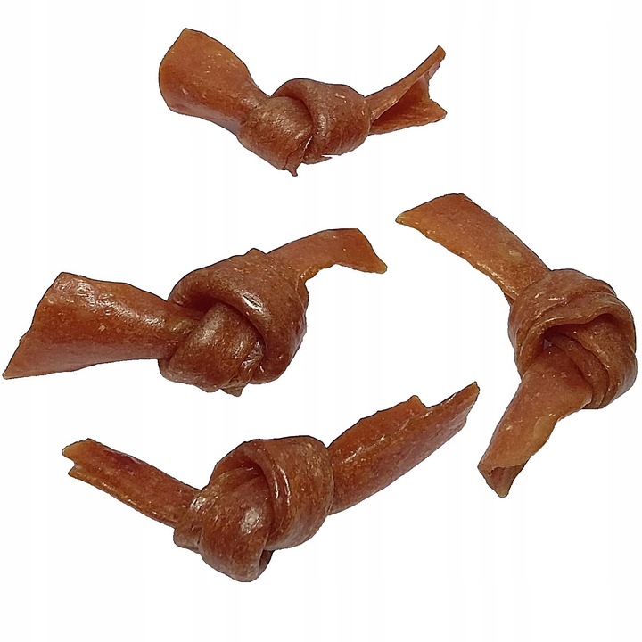 MACED Węzełki kokardki z KACZKI 500g Smakowity Przysmak dla psa