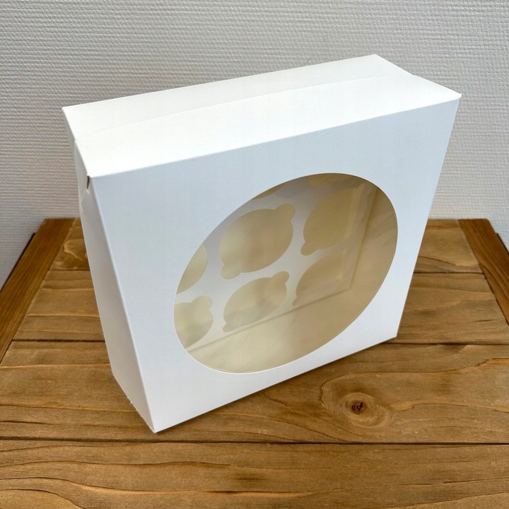 OPAKOWANIE PUDEŁKO NA 9 MUFFIN, CUPCAKE, 10szt.