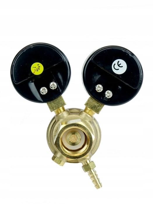 @Reduktor Mini CO2/AR 2 manometry MIG MAG IDEAL MIX + przewód gazowy