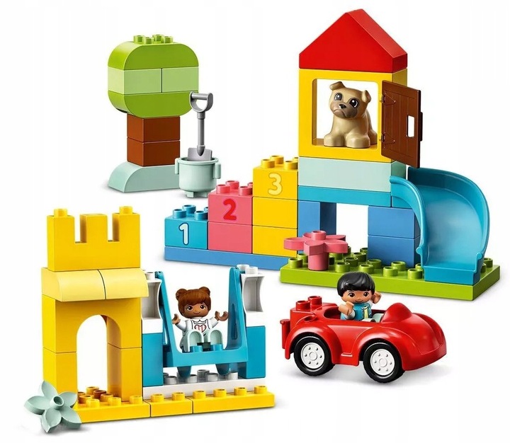 LEGO DUPLO 10914 DUŻE PUDEŁKO Z KLOCKAMI XXL DELUXE + TORBA LEGO