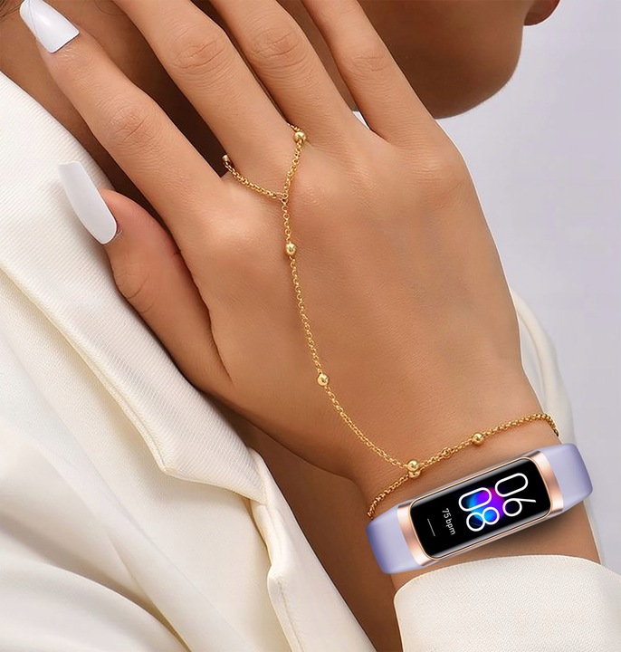 Zegarek damski SMARTWATCH RBN AMOLED SMARTBAND FIT-K