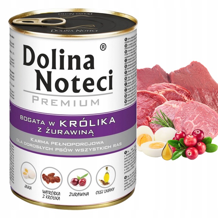 DOLINA NOTECI Premium Karma psa MIX Smaków 24 x 400g