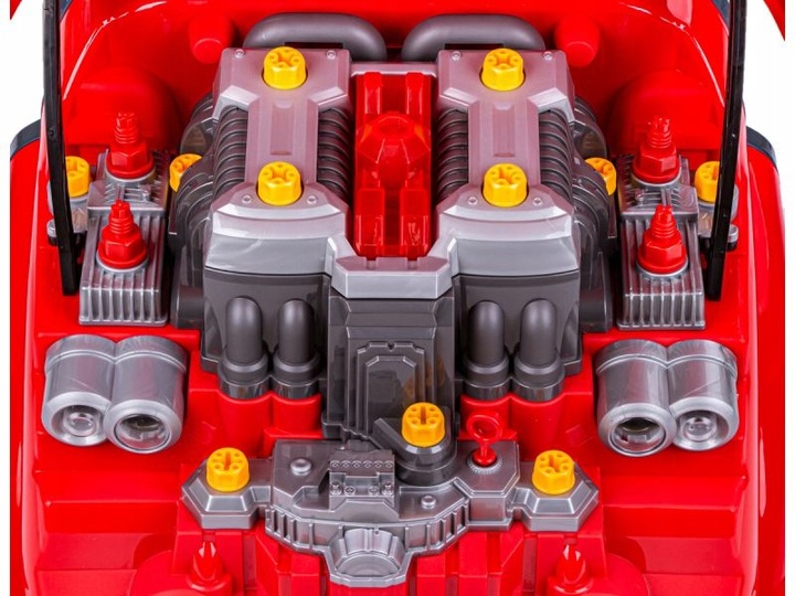 CIĘŻARÓWKA DO ROZKRĘCANIA REALISTYCZNE CZĘŚCI SILNIK ZESTAW MECHANIKA 61 EL