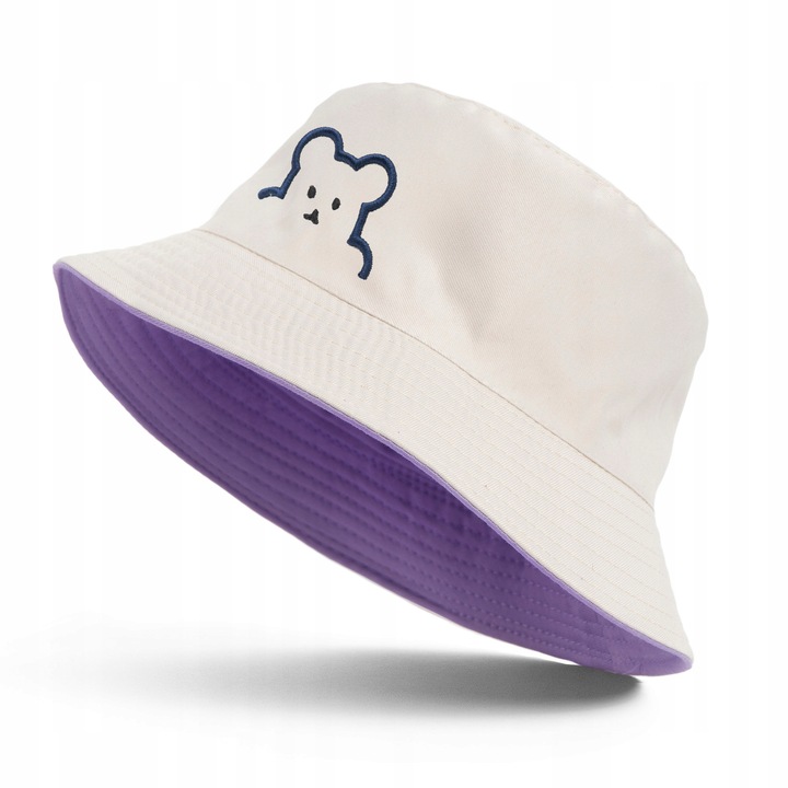 Kapelusz Dzieci Rybacki Bucket Hat Lato Dwustronny