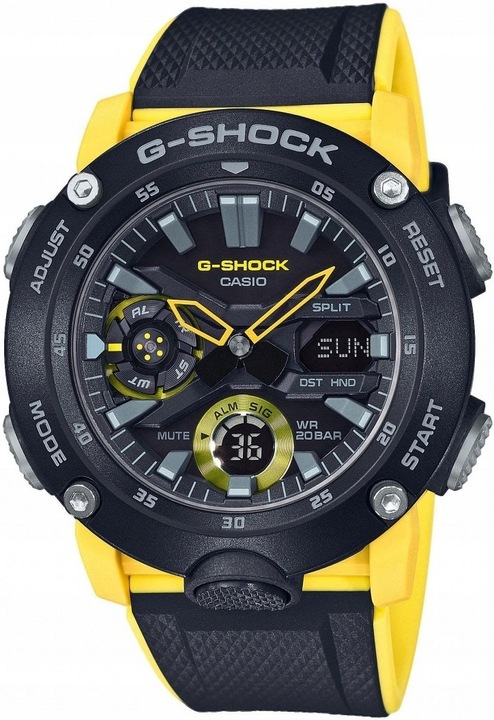 Zegarek Casio G-SHOCK Carbon Core Guard Casio-GA-2000-1A9ER