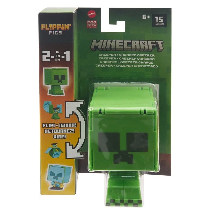 Figurka MATTEL Minecraft Creeper z transformacją 2w1 HTL46