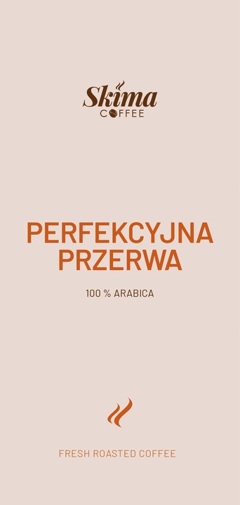 Kawa ziarnista 1kg PERFEKCYJNA PRZERWA 100% ARABICA do ekspresu + GRATIS