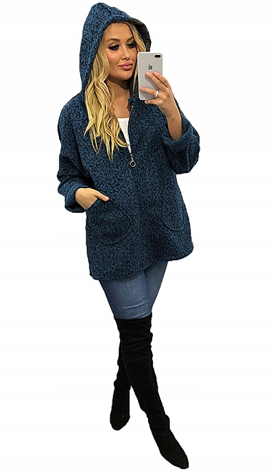 SUPEŁKOWA NARZUTKA SWETER PŁASZCZ BLUZA oversize