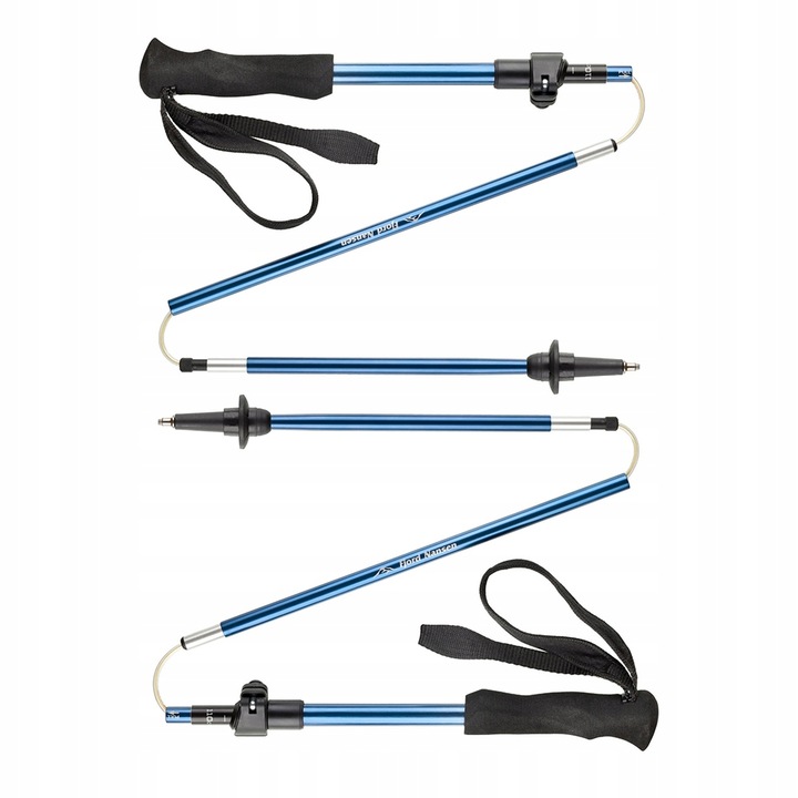 Kije trekkingowe składane Fjord Nansen NIVA total eclipse