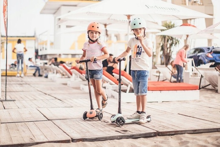 Kask dla dzieci SCOOTANDRIDE 3+ S-M - Kiwi