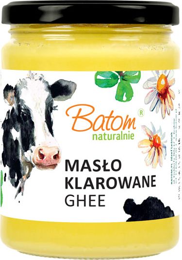 Masło KLAROWANE GHEE oczyszczone Ajurweda 500 ml