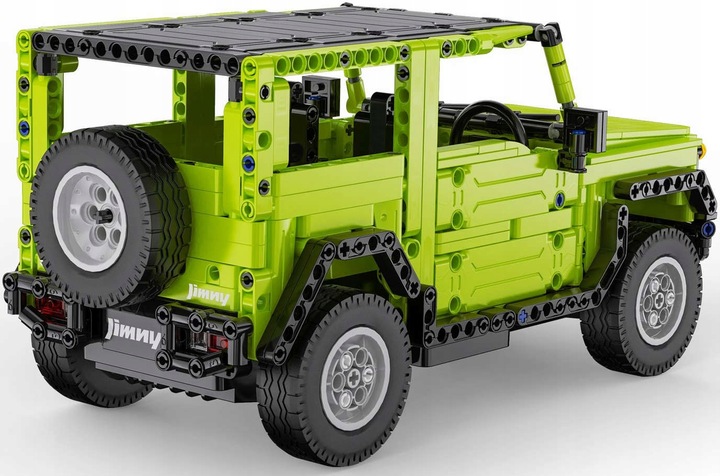 KLOCKI CADA SUZUKI JIMNY RC AUTO ZDALNIE STEROWANE 579EL DUAL MODE + LED