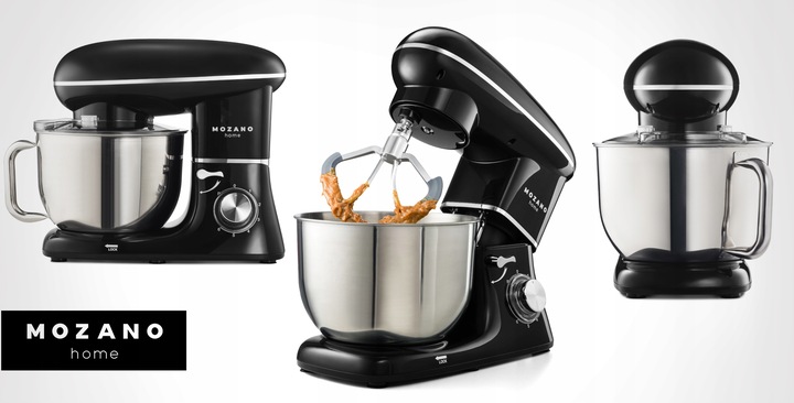 ROBOT KUCHENNY MIKSER PLANETARNY MISA 6.2L MOCNY 3 MIESZADŁA + PRZEPISY